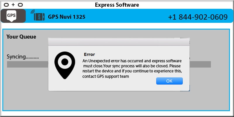 garmin express not working after update